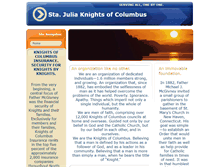 Tablet Screenshot of columbus.stajulia.org